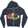 blt together forever Zipper Hoodie