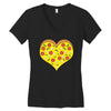 pizza lover Women's V-Neck T-Shirt