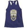 skull plants Racerback Tank