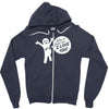 pit pat Zipper Hoodie