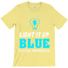 light it up blue autism awareness T-Shirt