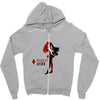 harley quinn Zipper Hoodie