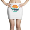 Daddy Shark Mini Skirts