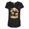 sloth motion Maternity Scoop Neck T-shirt