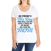 So There's This Boy Who Will Always Have A Piece Of My Heart He Calls Ladies Curvy T-Shirt
