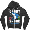 daddy shark doo doo doo family matching Zipper Hoodie
