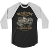american army jeep 3/4 Sleeve Shirt