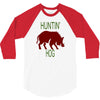 hantin hog 3/4 Sleeve Shirt