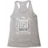 vintage made in 1950 perfectly aged a living legend Racerback Tank