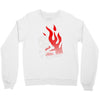 skull &amp; flames Crewneck Sweatshirt
