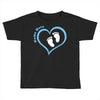 Baby Boy with Heart Any Name Customized Toddler T-shirt
