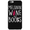 melanin wine and books iPhone 6/6s Case
