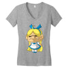 ugly alice Women's V-Neck T-Shirt