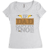 If Dad Can't Fix It No One Can Women's Triblend Scoop T-shirt