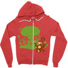 apathetic in the face of certain annihilation Zipper Hoodie