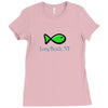 long beach Ladies Fitted T-Shirt