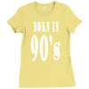 born in 90s Ladies Fitted T-Shirt