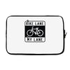 bike lane Laptop sleeve