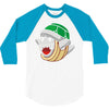 mario turtle 3/4 Sleeve Shirt