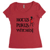 hokus pokus witches Women's Triblend Scoop T-shirt