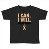 I Can I Will End Of The Story Toddler T-shirt