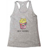Burger and Fries Best Friends Racerback Tank