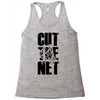 cut the net Racerback Tank