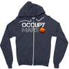 elon musk occupy mars Zipper Hoodie