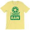i shoot raw photography camera photograph T-Shirt