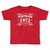 vintage 1972 aged to perfection Toddler T-shirt