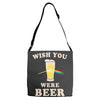 Wish You Were Beer Adjustable Strap Totes