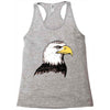 bald eagle Racerback Tank