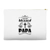 I Am One Blessed Papa Accessory Pouches