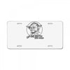 yoda funny slogan retro movie License Plate