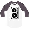 oldschool cassette 3/4 Sleeve Shirt