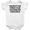 Naruto Hinata Sasuke Sakura T-Shirt Baby Bodysuit