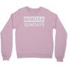 mimosa sundays brunch mens Crewneck Sweatshirt