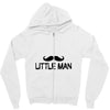 big man little man Zipper Hoodie