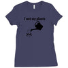 i wet my plants Ladies Fitted T-Shirt
