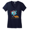 gumball test your might Women's V-Neck T-Shirt