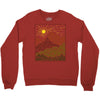 mountain line Crewneck Sweatshirt