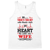 There's This Boy Who Stole My Heart He Calls Me Wife Tank Top