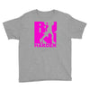 run harder gym workout Youth Tee