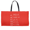 X-Mas Math Weekender Totes