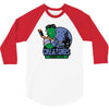 spooky city creatures   hockey team 3/4 Sleeve Shirt