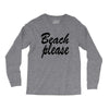 beach please Long Sleeve Shirts