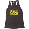 beast mode Racerback Tank