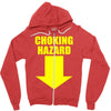 choking hazard Zipper Hoodie