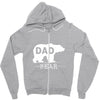 dad bear Zipper Hoodie