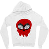Deadpool Skull Zipper Hoodie